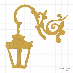 Нож "Фонарь 4", 5,3х5,4 см (Mr.Painter)