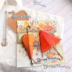 Нож "Зонтик объёмный", 5,7х7,8 см (ScrapMania) Нож "Зонтик объёмный", 5,7х7,8 см (ScrapMania)