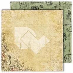 Набор бумаги 20х20 см "Homo sapiens", 12 листов (DreamLight Studio)