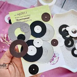 Нож "Пластинки", 5х5 см (AgiArt)