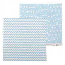 Бумага "Пушинки облаков. Баю-бай, засыпай" (АртУзор) Бумага "Пушинки облаков. Баю-бай, засыпай" (АртУзор)