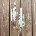 Нож "Морской бордюр 4", 3,2х12,3 см (Scrapman) Нож "Морской бордюр 4", 3,2х12,3 см (Scrapman)