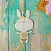 Украшение из чипборда "Зайка 2" (ScrapКрым)