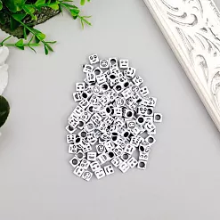 Набор бусин "Кубик. Смайлики" (АртУзор)