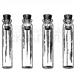 Штамп "Пустые колбы" (Скрапклуб) Штамп "Пустые колбы" (Скрапклуб)