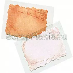 Набор наклеек "Печать", коричневые (Kodomo no kao)