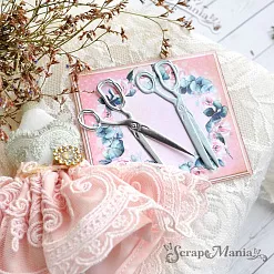 Нож "Рукоделие. Портновские ножницы", 1,5х6,3 см (ScrapMania) Нож "Рукоделие. Портновские ножницы", 1,5х6,3 см (ScrapMania)