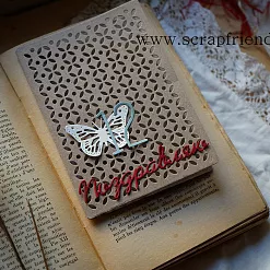 Нож "Бабочки", 5х3 см (Scrapfriend) Нож "Бабочки", 5х3 см (Scrapfriend)