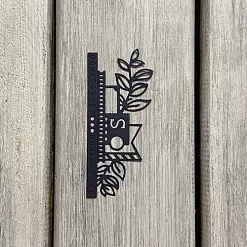 Нож "Хлопковые истории 3", 5х11 см (ArtScrap)