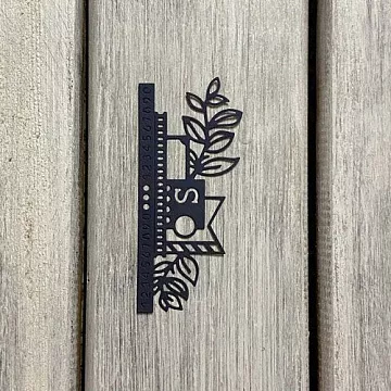 Нож "Хлопковые истории 3", 5х11 см (ArtScrap)