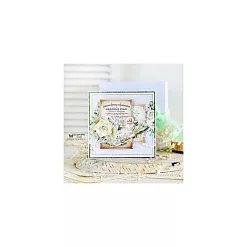 Бумага 30х30 см "White Roses. Обложка" (ScrapAndMe) Бумага 30х30 см "White Roses. Обложка" (ScrapAndMe)