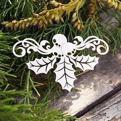 Чипборд "Листики 2", 6,6х6,7 см (LeoMammy)