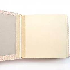 Альбом 21х21 см "Шеврон. Кремовый" (ScrapMania)