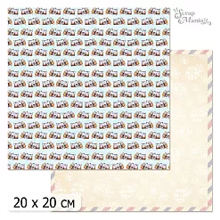 20х20 Бумага "Путеводитель. Дизайн 3" (ScrapMania) 20х20 Бумага "Путеводитель. Дизайн 3" (ScrapMania)