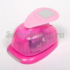 Дырокол 1,8 см "Квадрат с фигурным краем" (ScrapBerry's)