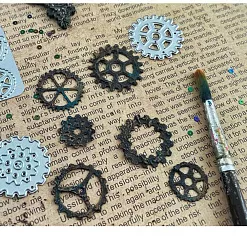 Нож "Сет шестеренки", 3х3 см (AgiArt) Нож "Сет шестеренки", 3х3 см (AgiArt)