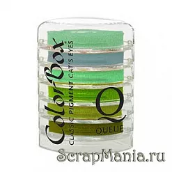 Набор штемпельных подушечек ColorBox Cat's Eye Inkpads Rain Forest Набор штемпельных подушечек ColorBox Cat's Eye Inkpads Rain Forest
