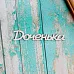 Украшение из чипборда "Доченька" (ScrapКрым)