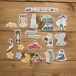 Набор вырубок "Мальчишки" (Polkadot)