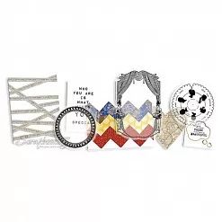 Набор вырубок из ацетата "Тебе, такому особенному" (Glitz)