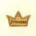 Деревянное украшение "Бирочка. Princess" (Salvadorica) Деревянное украшение "Бирочка. Princess" (Salvadorica)