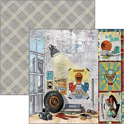 Набор бумаги 30х30 см "Hipster", 12 листов (Ciao bella)