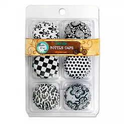 Набор декоративных крышек "Леди" (Bottle Cap inc.)