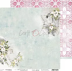 Бумага 30х30 см "Afternoon walk 03" (CraftO'clock)