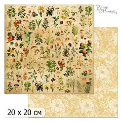 20х20 Бумага "Ворожея. Дизайн 6" (ScrapMania)