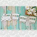 Набор украшений из чипборда "Паровозик" (ScrapКрым)