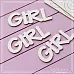 Заготовка для тиснения "Girl" (СкрапМагия)