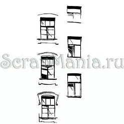 Штамп "Окна" (Елена Виноградова)