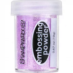 Пудра для эмбоссинга "Mix. Floral lilac light" (Stampendous) Пудра для эмбоссинга "Mix. Floral lilac light" (Stampendous)