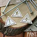 Набор украшений из чипборда "Знаки 486" (Fantasy)
