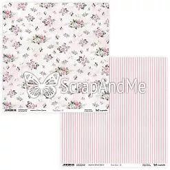 Бумага 30х30 "Pink Roses 07/08" (ScrapAndMe) Бумага 30х30 "Pink Roses 07/08" (ScrapAndMe)