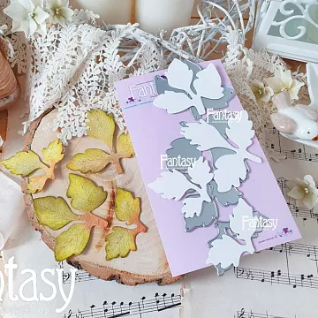 Нож "Набор листиков 1573", 2,2х4,7 см (Fantasy)