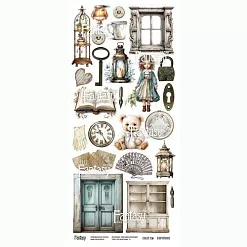 Бумага 13х27 см "Винтажная рапсодия 5" (Fantasy) Бумага 13х27 см "Винтажная рапсодия 5" (Fantasy)