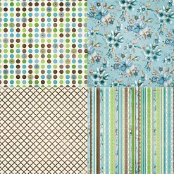 Набор бумаги 15х15 см "Penelope", 36 листов (BoBunny)