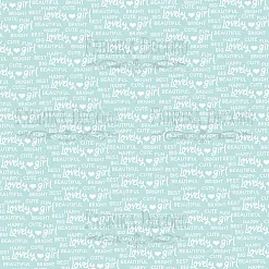 Набор бумаги 20х20 см "Party girl", 10 листов (Фабрика Декору)