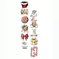 Бумага 6х30 см "Wonderful Christmas Time 03" (Alchemy of Art)