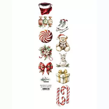 Бумага 6х30 см "Wonderful Christmas Time 03" (Alchemy of Art) Бумага 6х30 см "Wonderful Christmas Time 03" (Alchemy of Art)