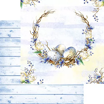 Бумага "Spring birds - 4" (SunnyCraft)