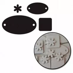 Набор украшений из чипборда "Формы" (Maya Road)