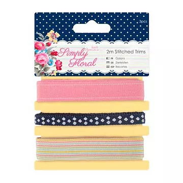 Набор лент "Simply Floral" (DoCrafts)