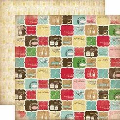 Набор бумаги 30х30 см "Homemade with Love", 12 листов (Carta Bella)