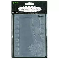 Папка для тиснения А6 "Кино-мания" (Darice) Папка для тиснения А6 "Кино-мания" (Darice)