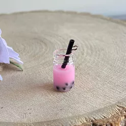 Миниатюра "Молочный коктейль. Клубника", 1 шт (Китай) Миниатюра "Молочный коктейль. Клубника", 1 шт (Китай)