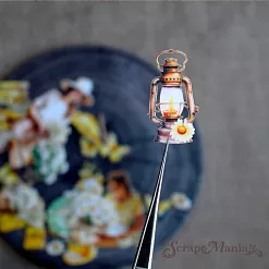 Набор высечек из ткани "Сезон ромашек", 28 шт (ScrapMania)