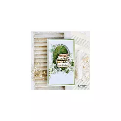 Бумага 30х30 см "White Roses. Elements 6" (ScrapAndMe)