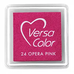 Подушечка чернильная пигментная Versacolor, размер 2,5х2,5 см, цвет оперный розовый
